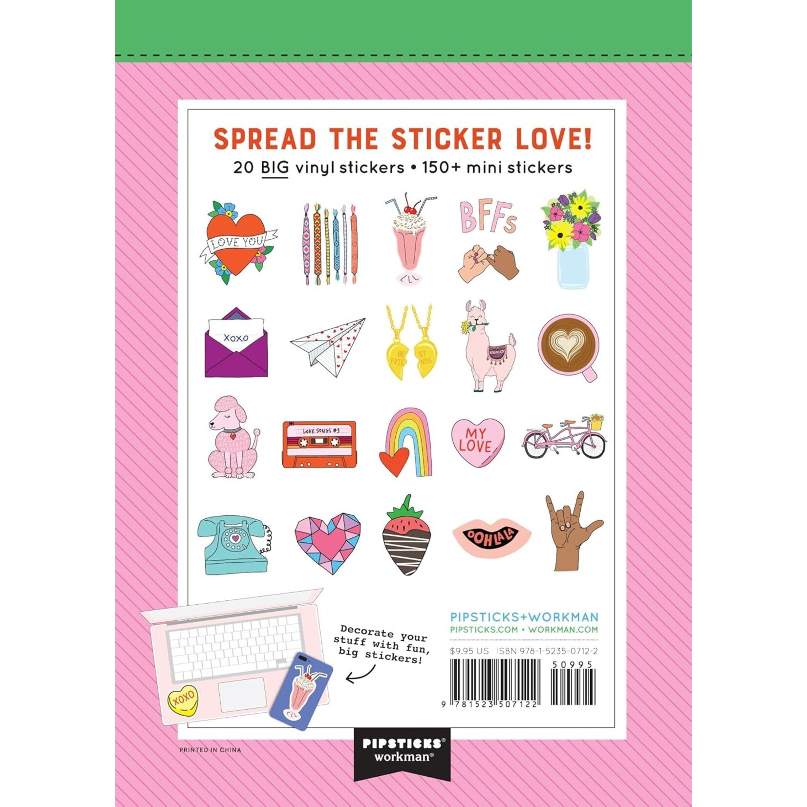 Hachette A Little Book of Big Stickers Love