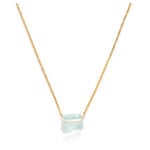 A Mano Aquamarine Healing Stones Necklace