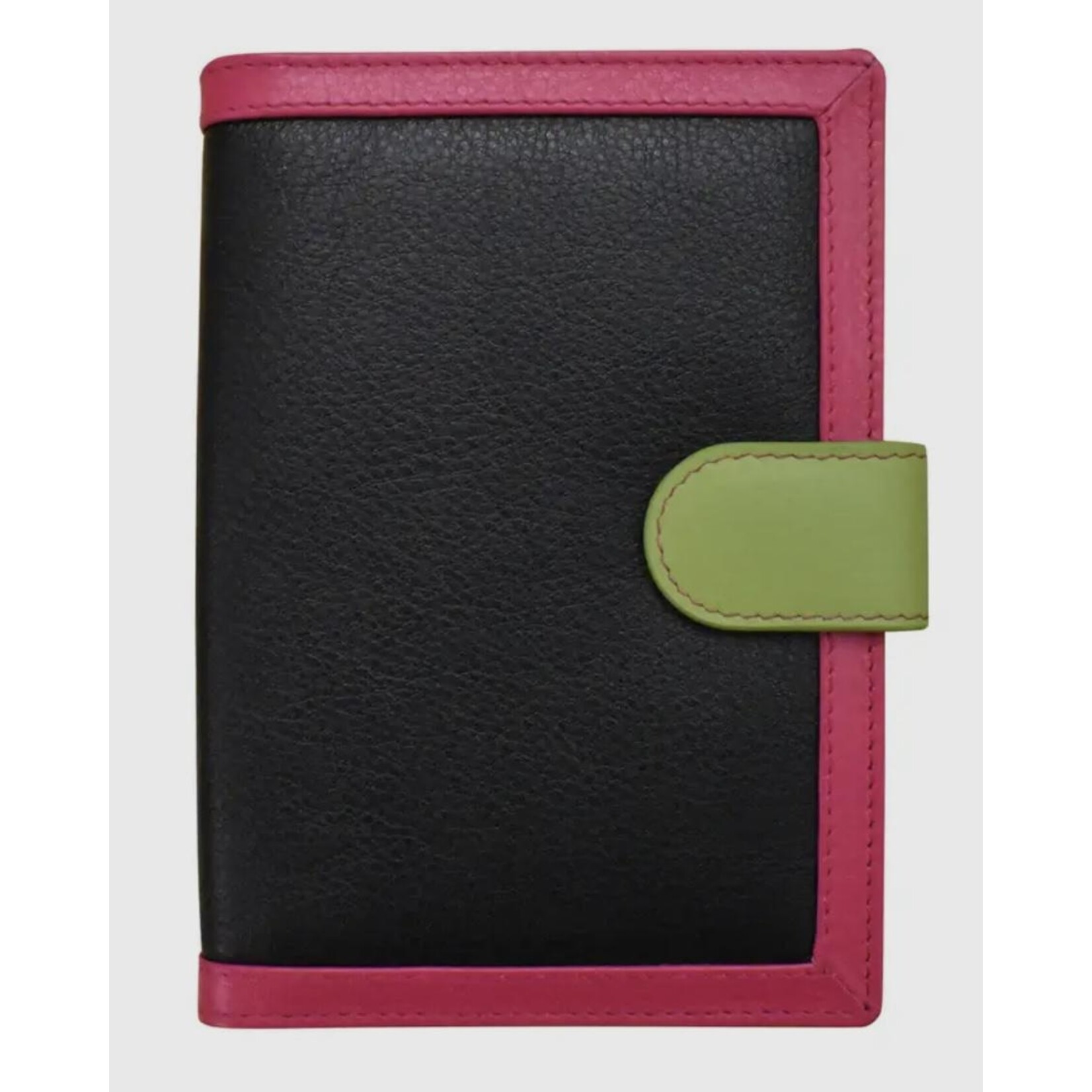 ili Passport Wallet in Black Brights