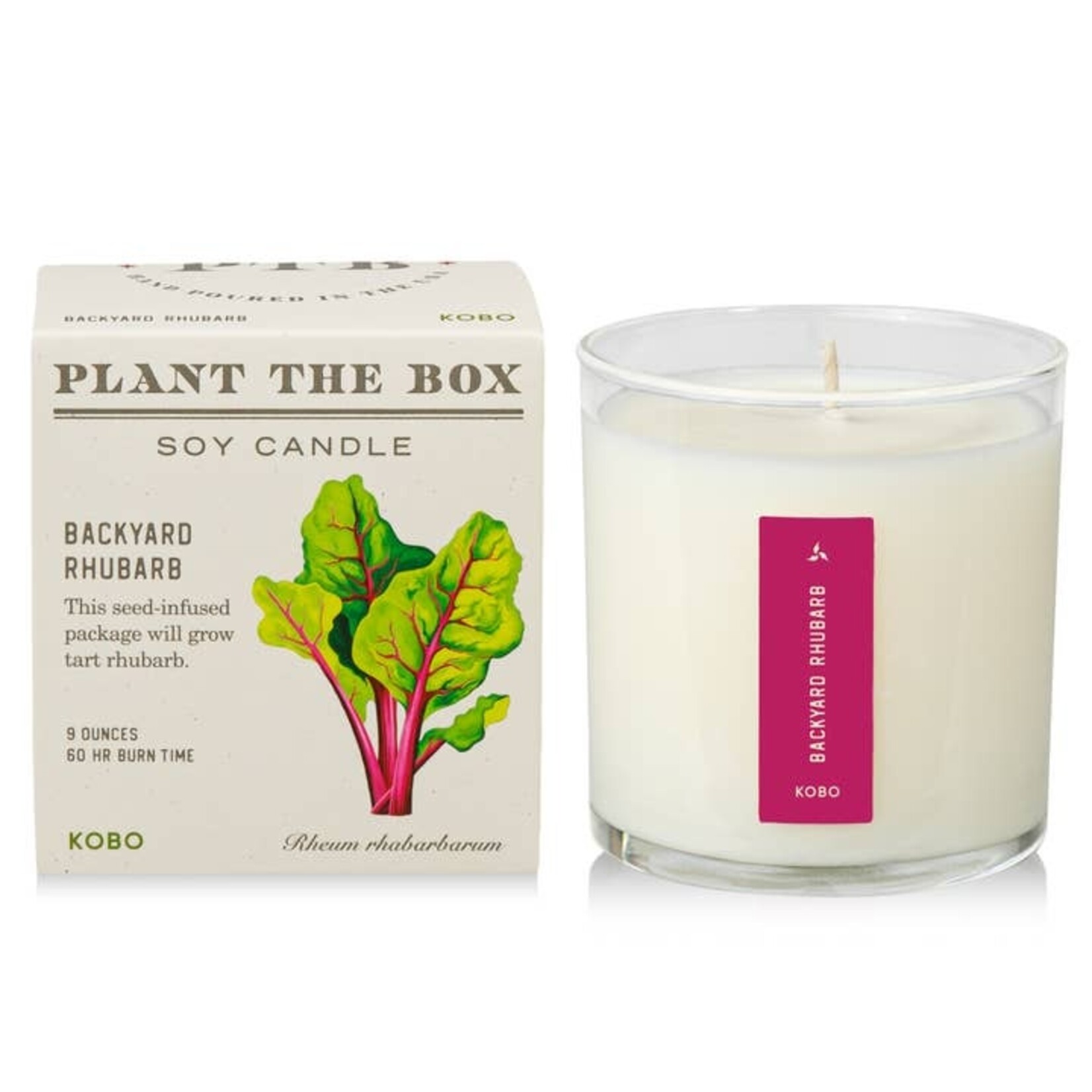 Rhubarb Seed Candle
