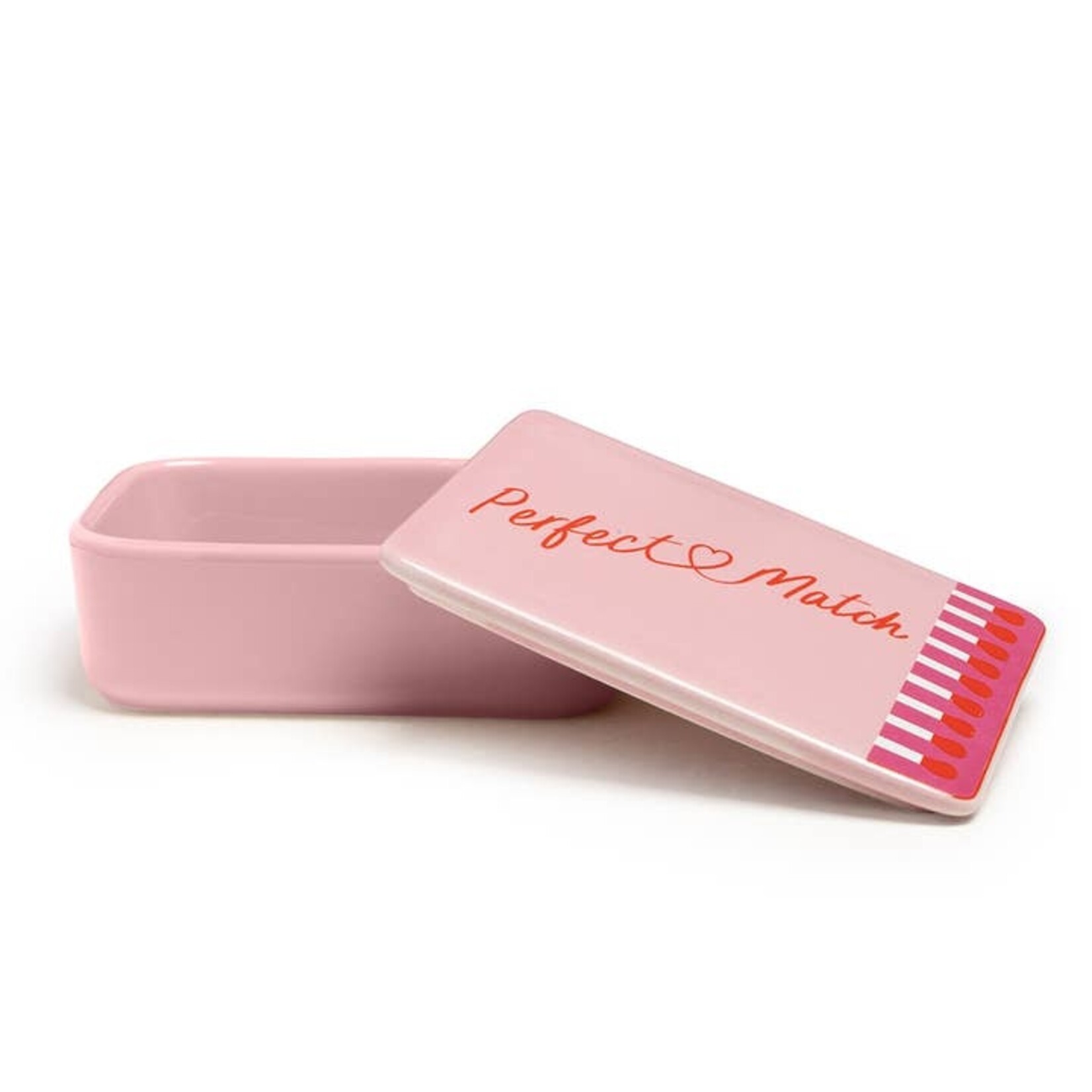 living royal Matchbox Ceramic Stash Box