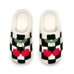 living royal Checker Cherries Slippers M/L