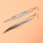 Debbie H Earring in Silver