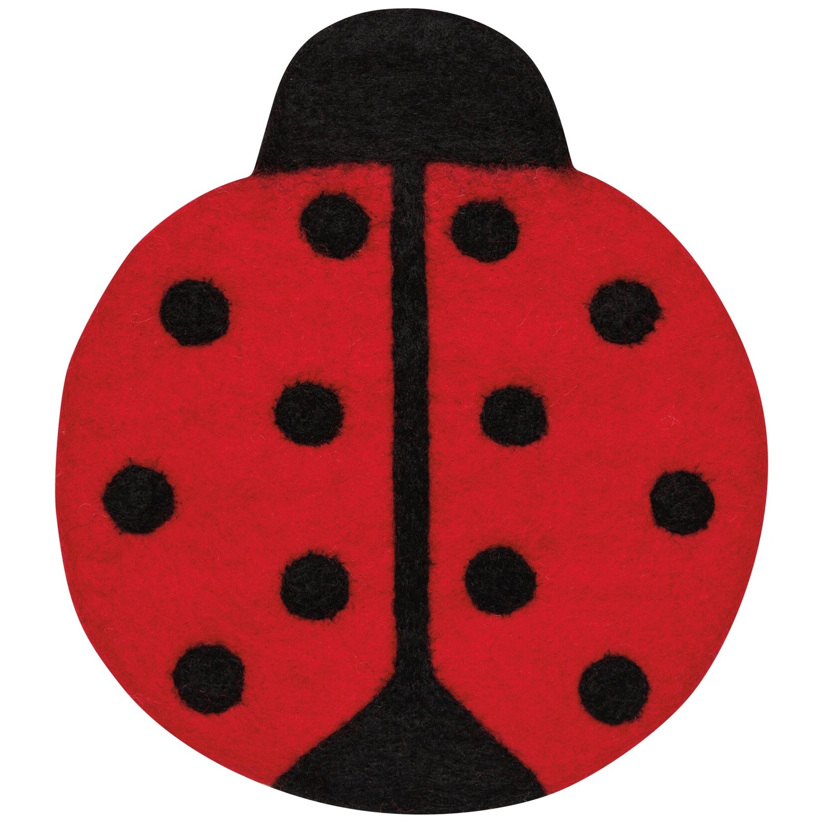 Now Designs Ladybugs Wool Trivet