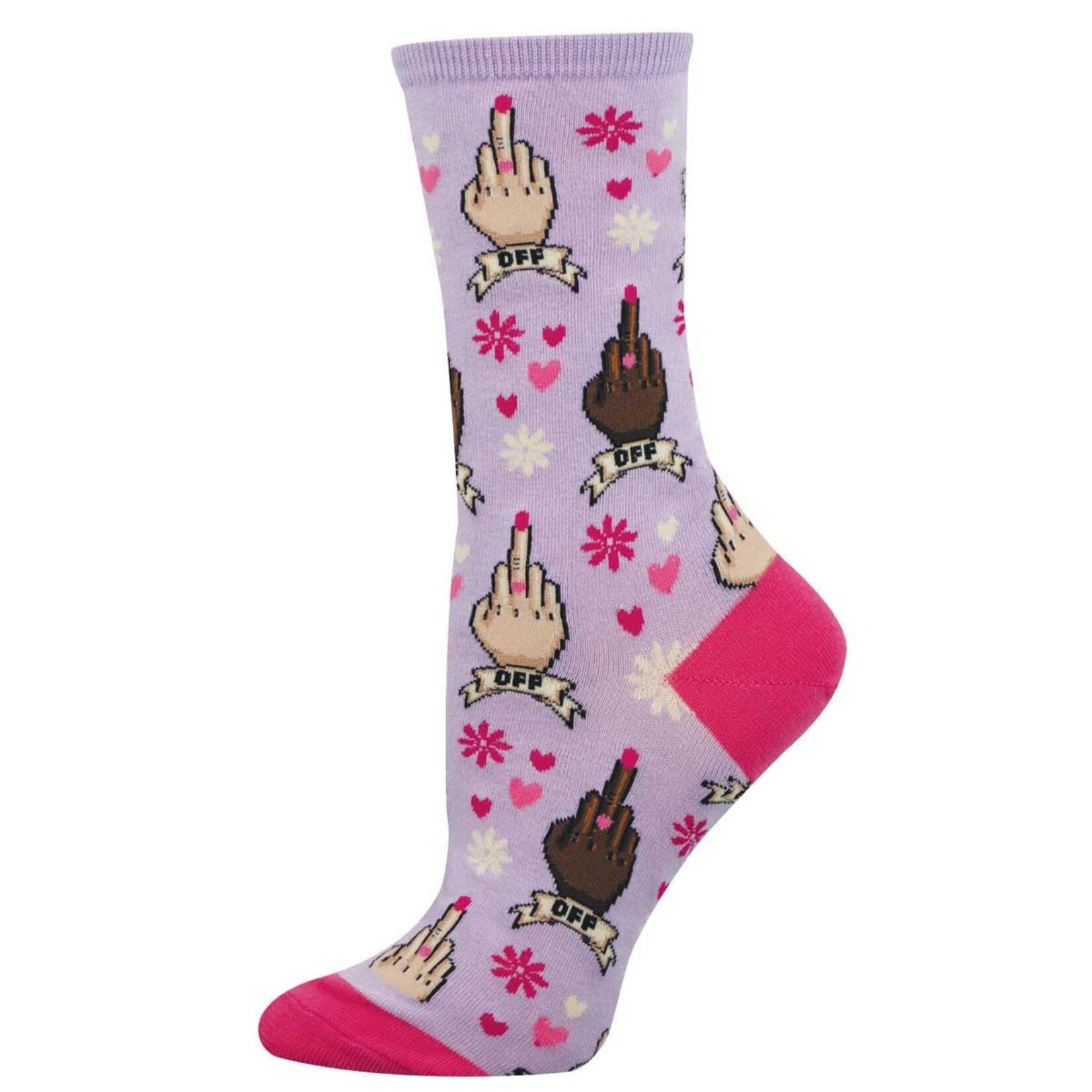 Socksmith Eff Off Lavender Ladies' Socks