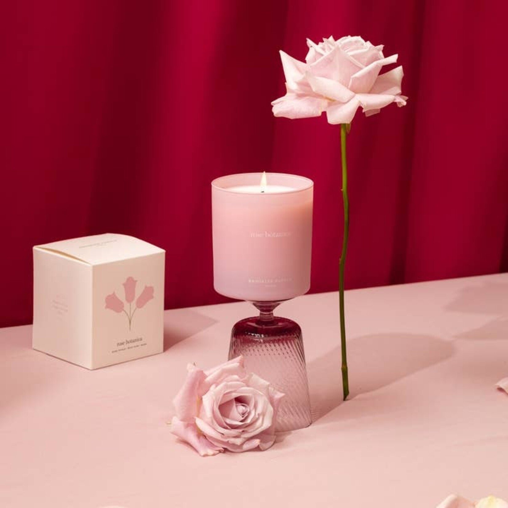 Brooklyn Candle Studio Rose Botanica Valentine's Day Candle