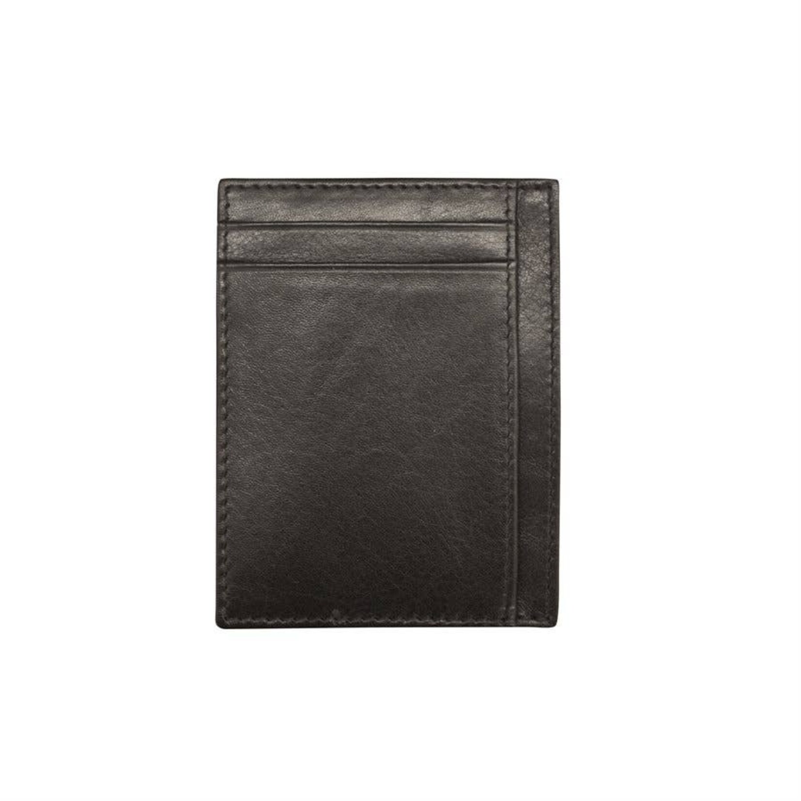 ili Leather Card Holder in Black