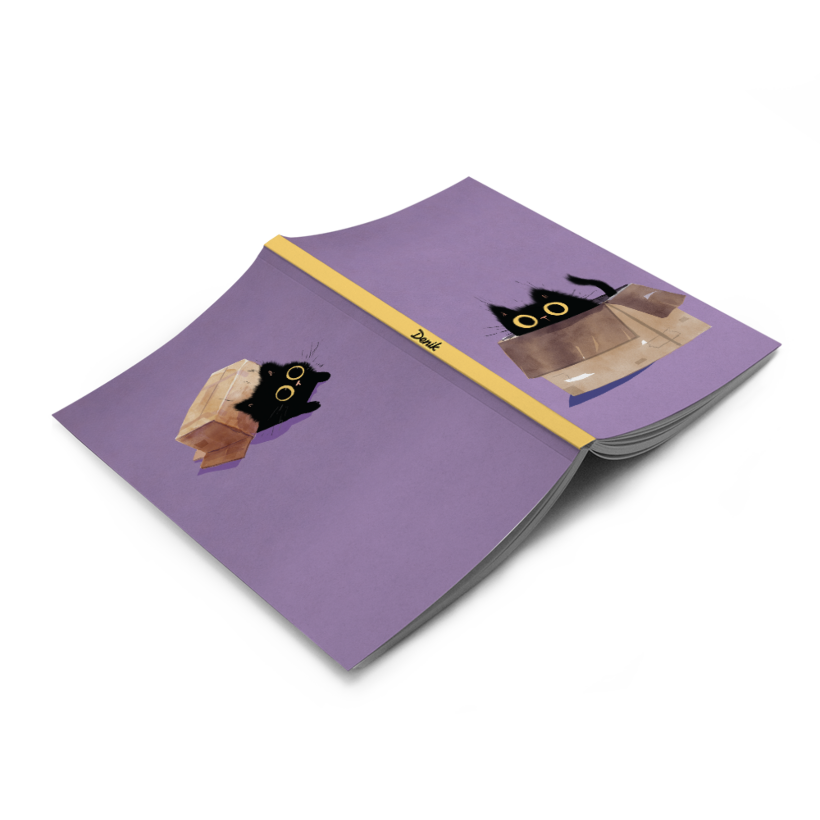 Denik Black Cats Classic Notebook