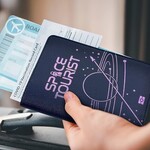 Fred & Friends Space Tourist Passport Holder