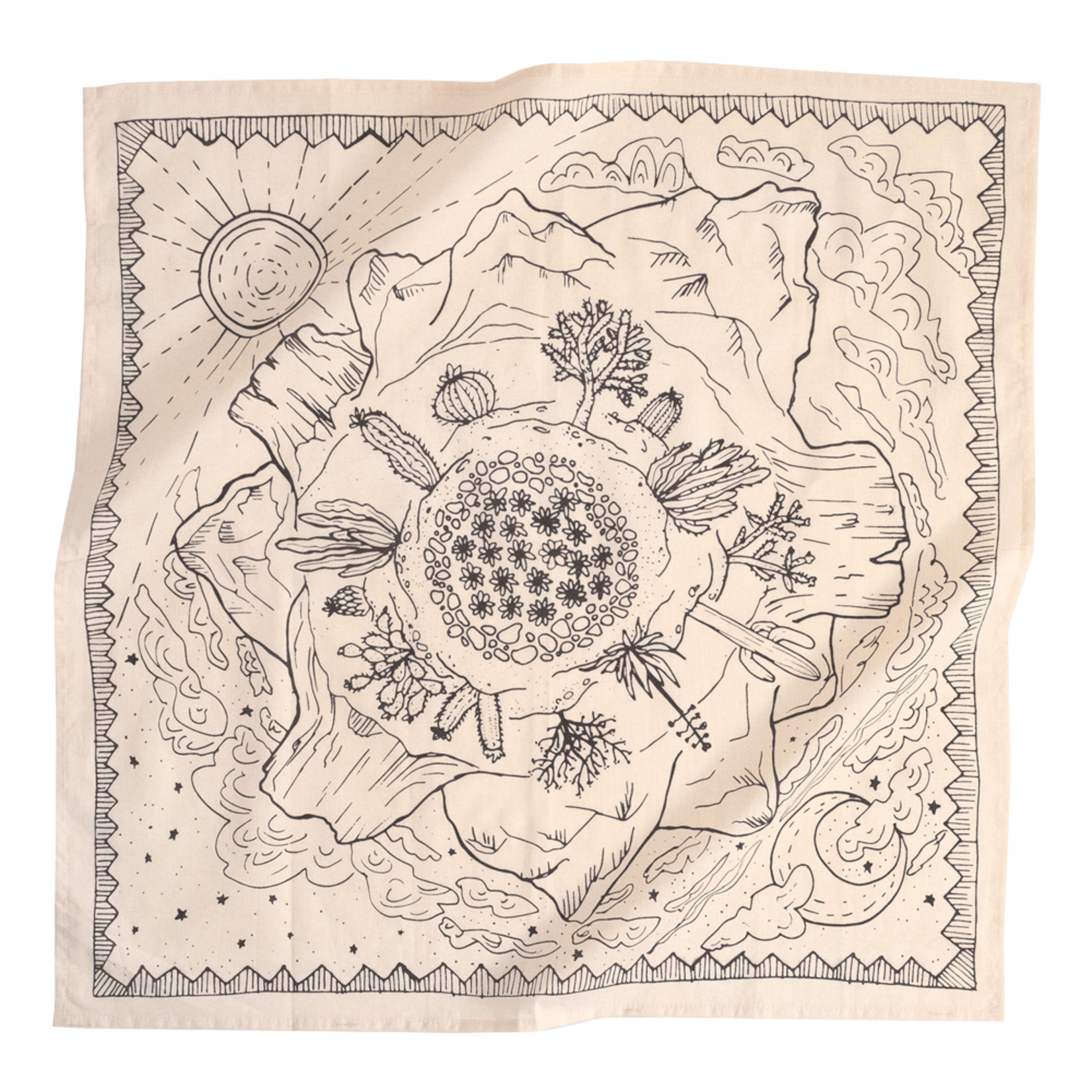 Hemlock Desert No. 68 Handker Bandana