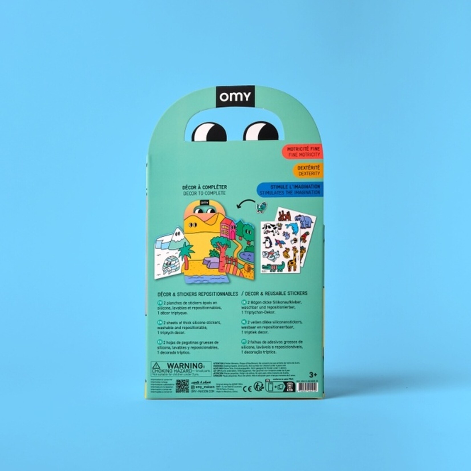 Animals Montessori Decor Stickers