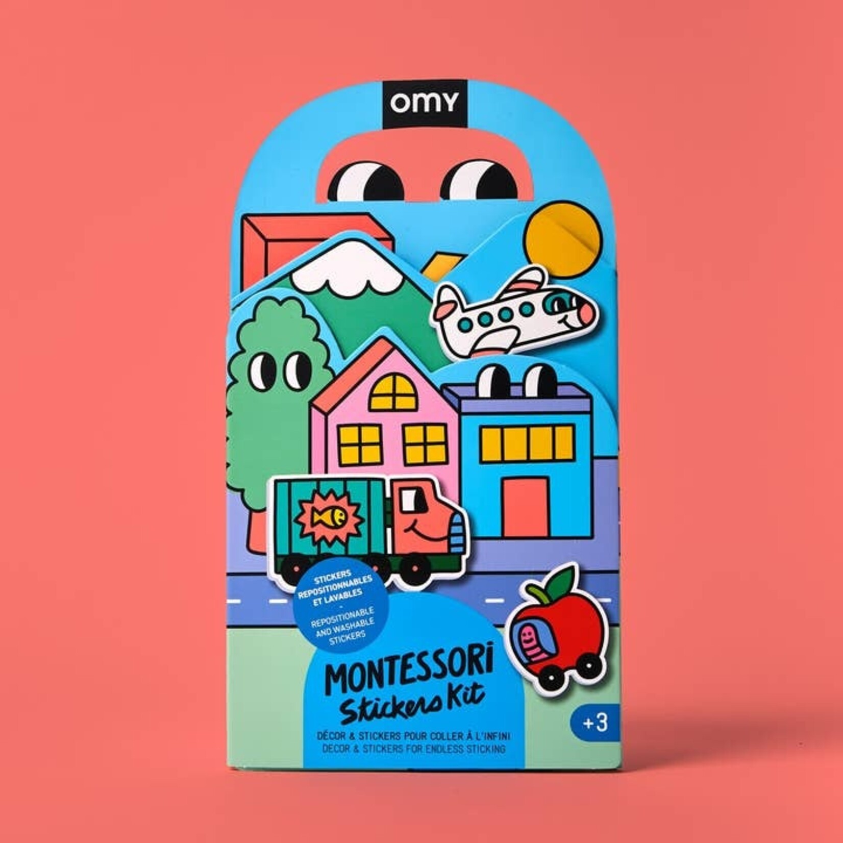 Vroom Vroom Montessori Decor Stickers