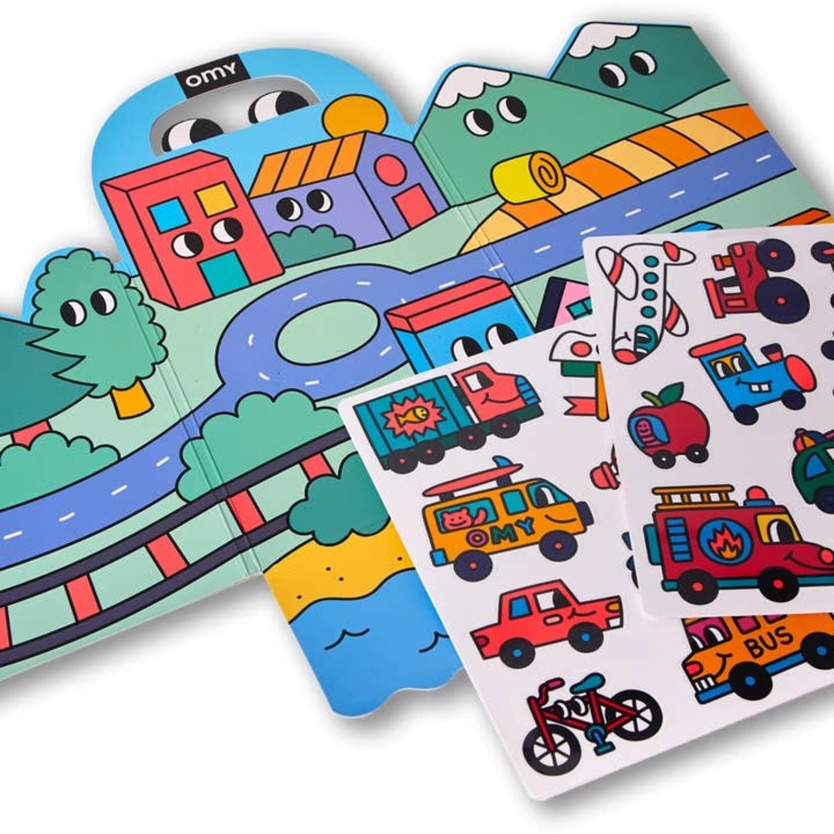 Vroom Vroom Montessori Decor Stickers