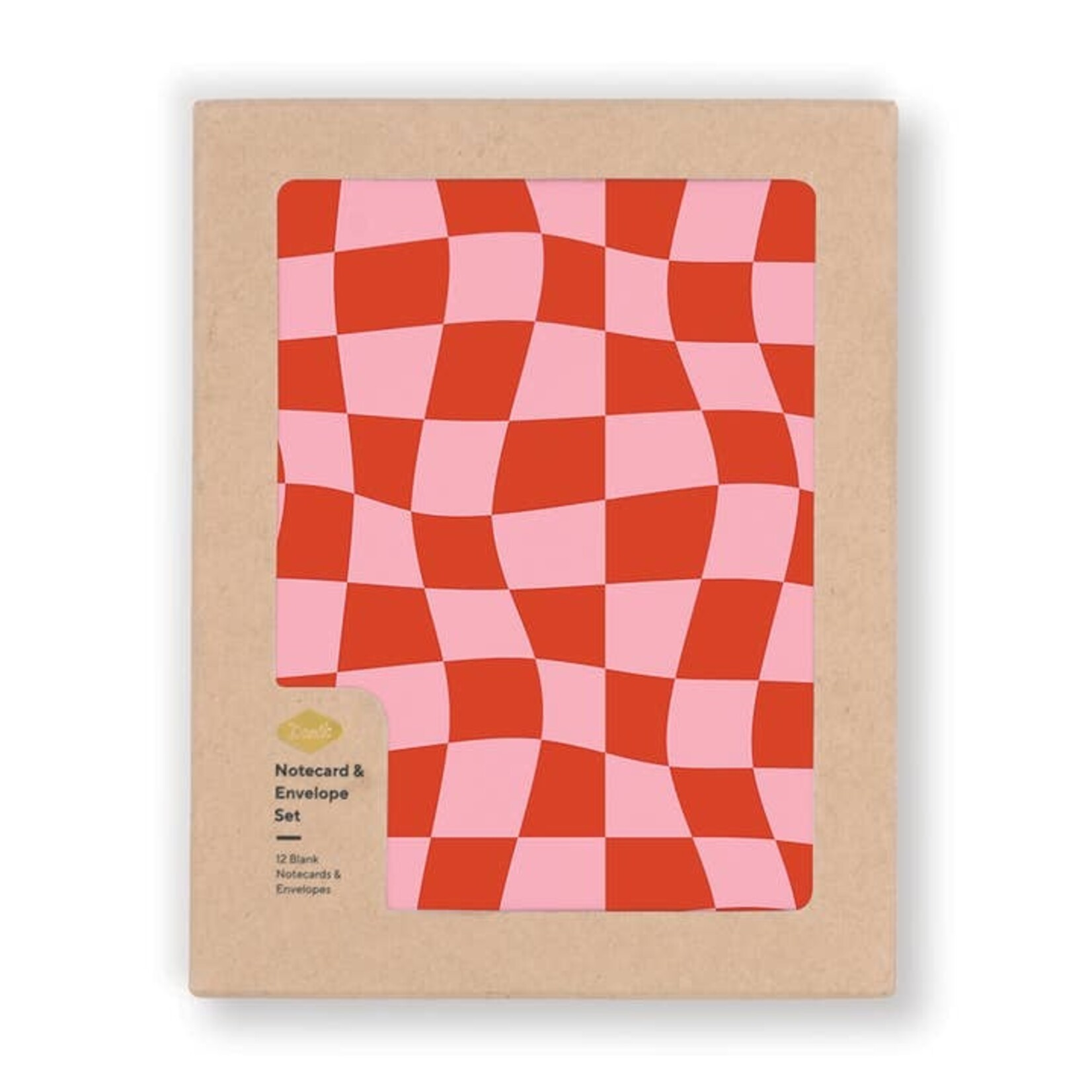 Denik Wonky Checkers Boxed Cards