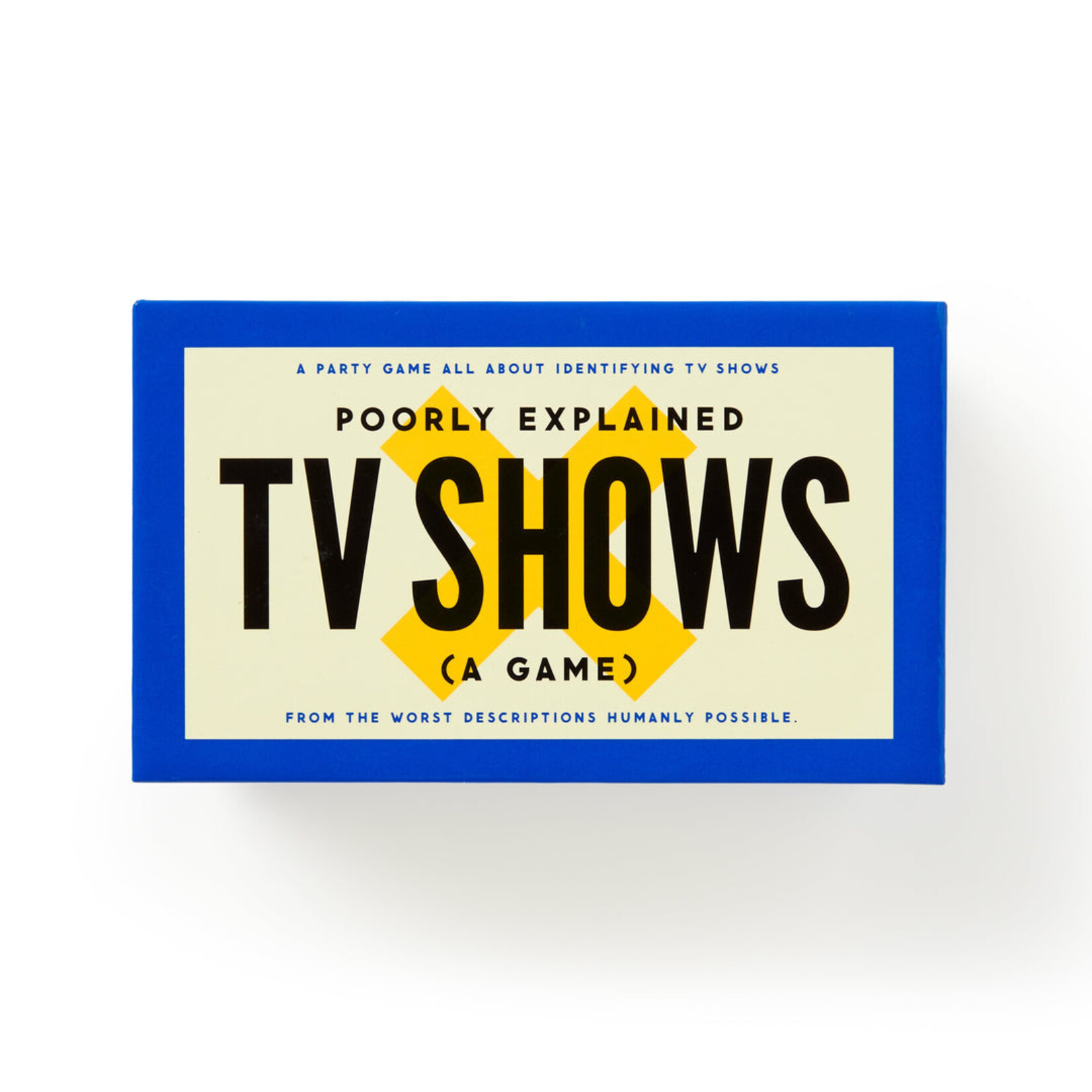 Chronicle Books Poorly Explained TV Shows Card Game