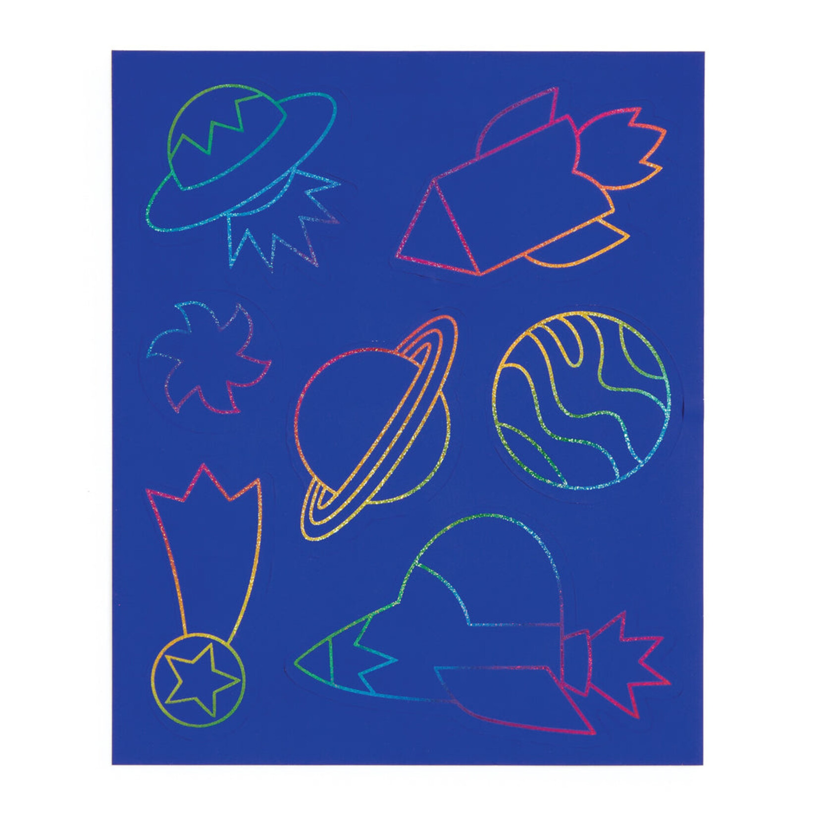 Chronicle Books Cosmic Galaxy Scratch & Sparkle