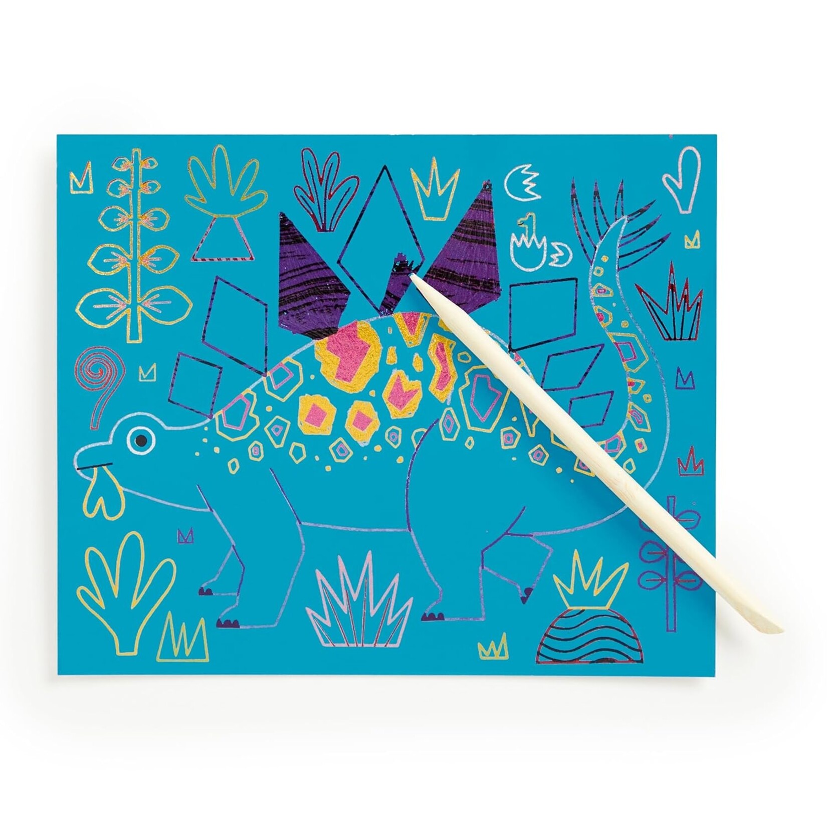 Chronicle Books Mighty Dinosaurs Scratch & Sparkle