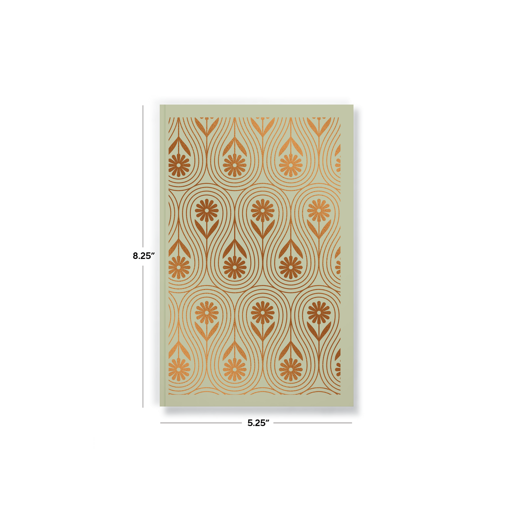 Denik Daisy Chain Copper Classic Notebook