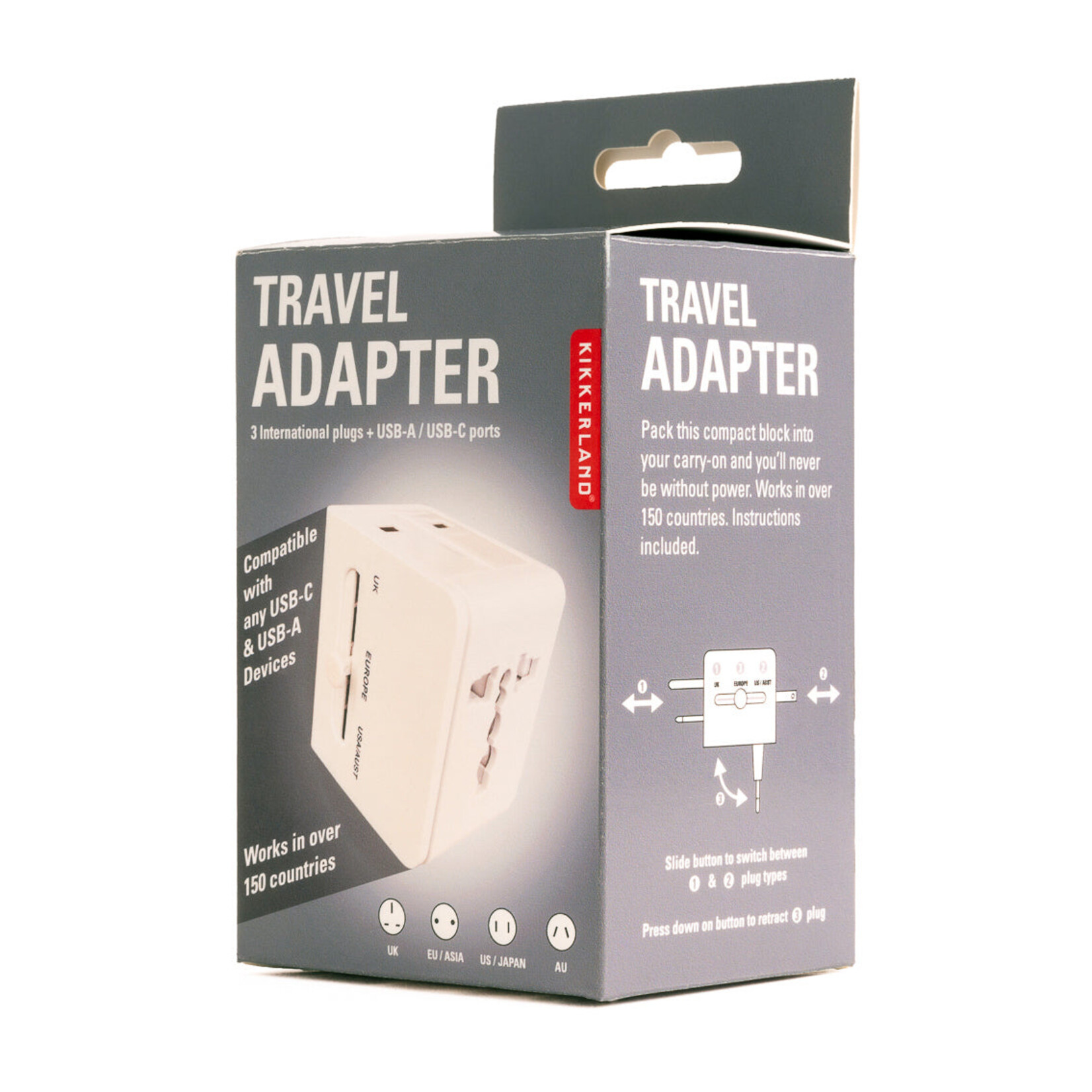 Kikkerland Travel Adapter