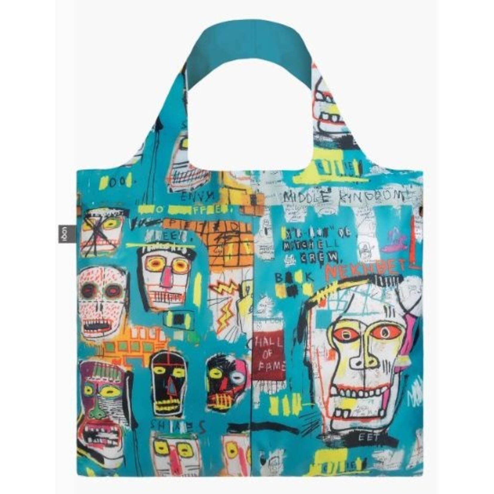 Basquiat Skull Loqi Bag