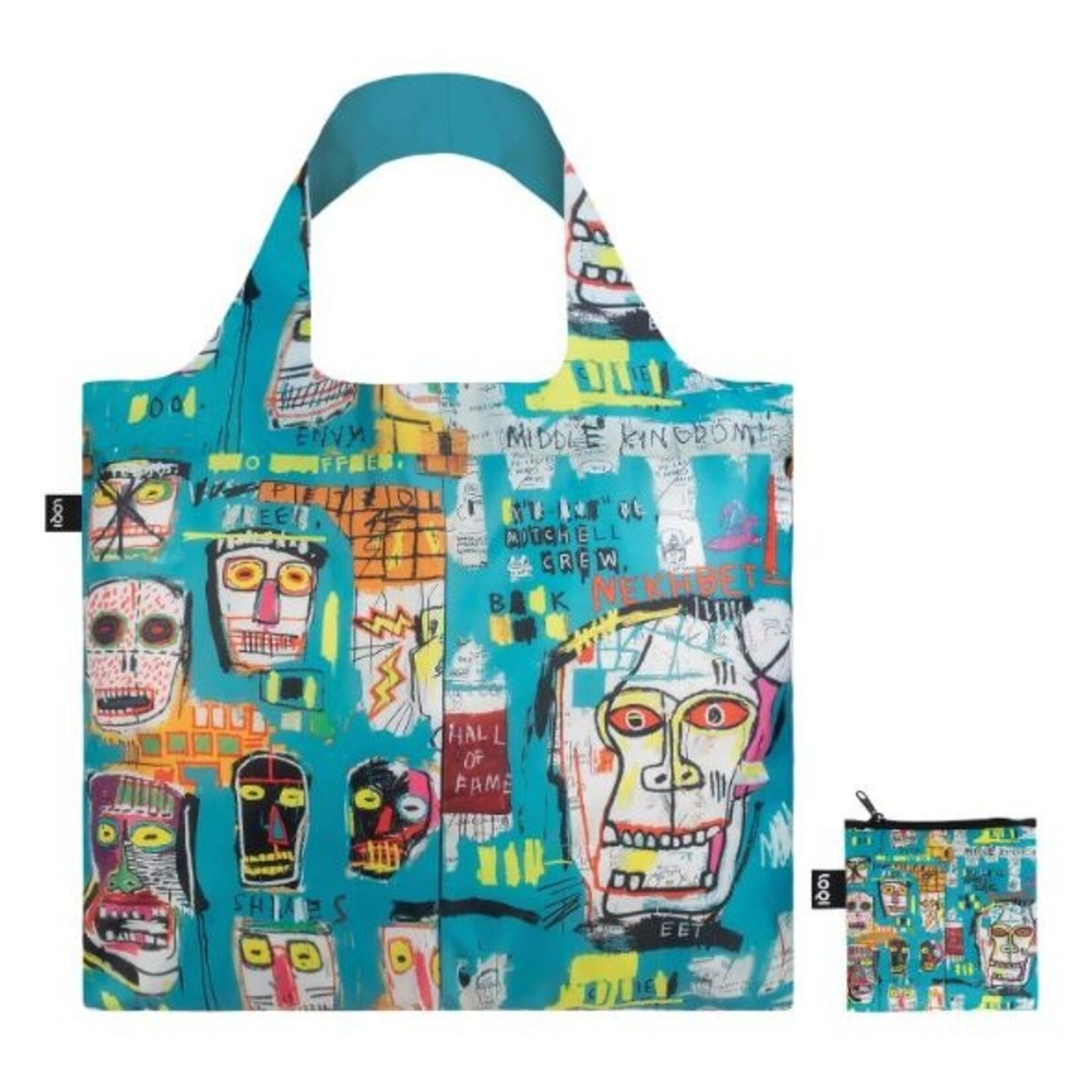 Basquiat Skull Loqi Bag