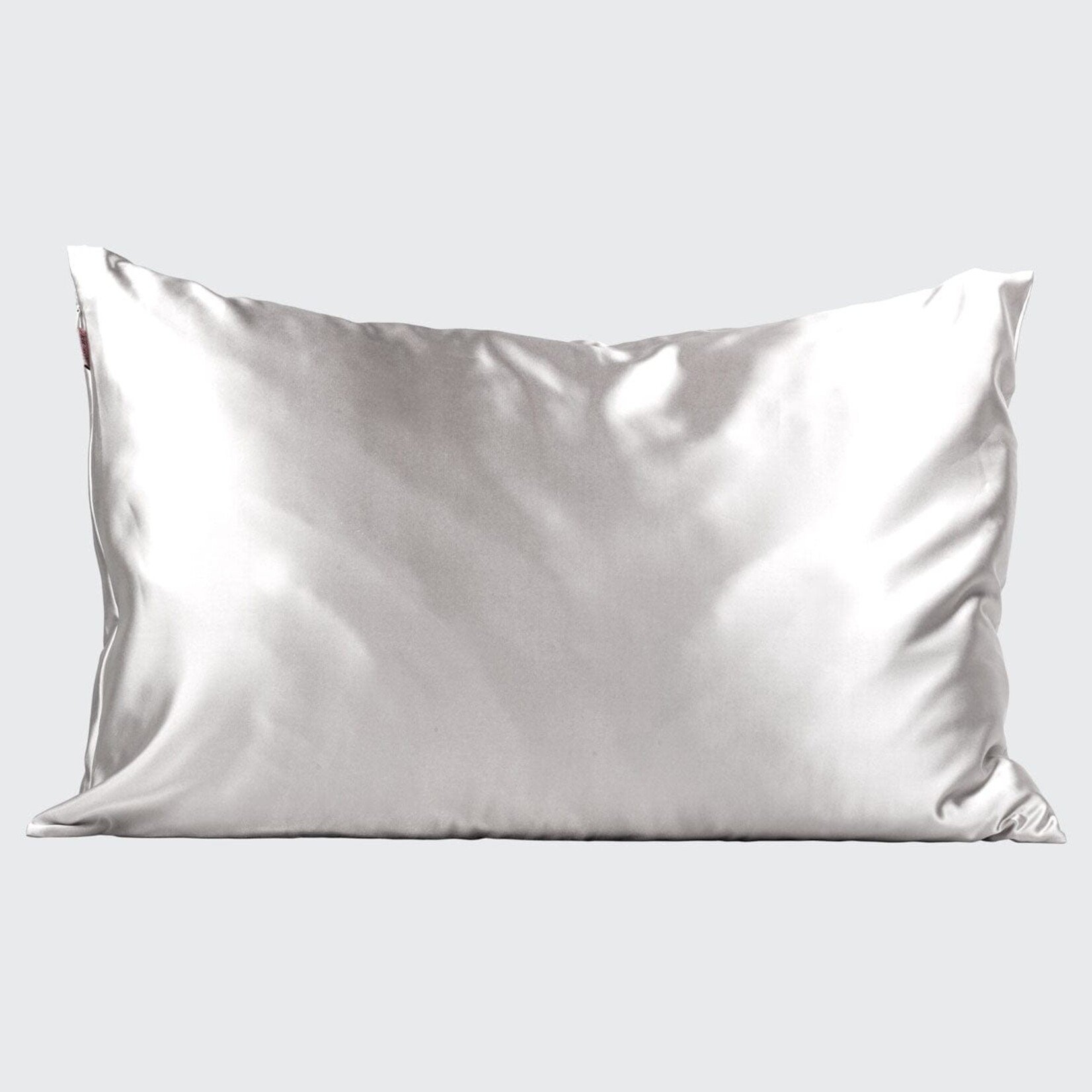Kitsch Satin Pillowcase in Silver