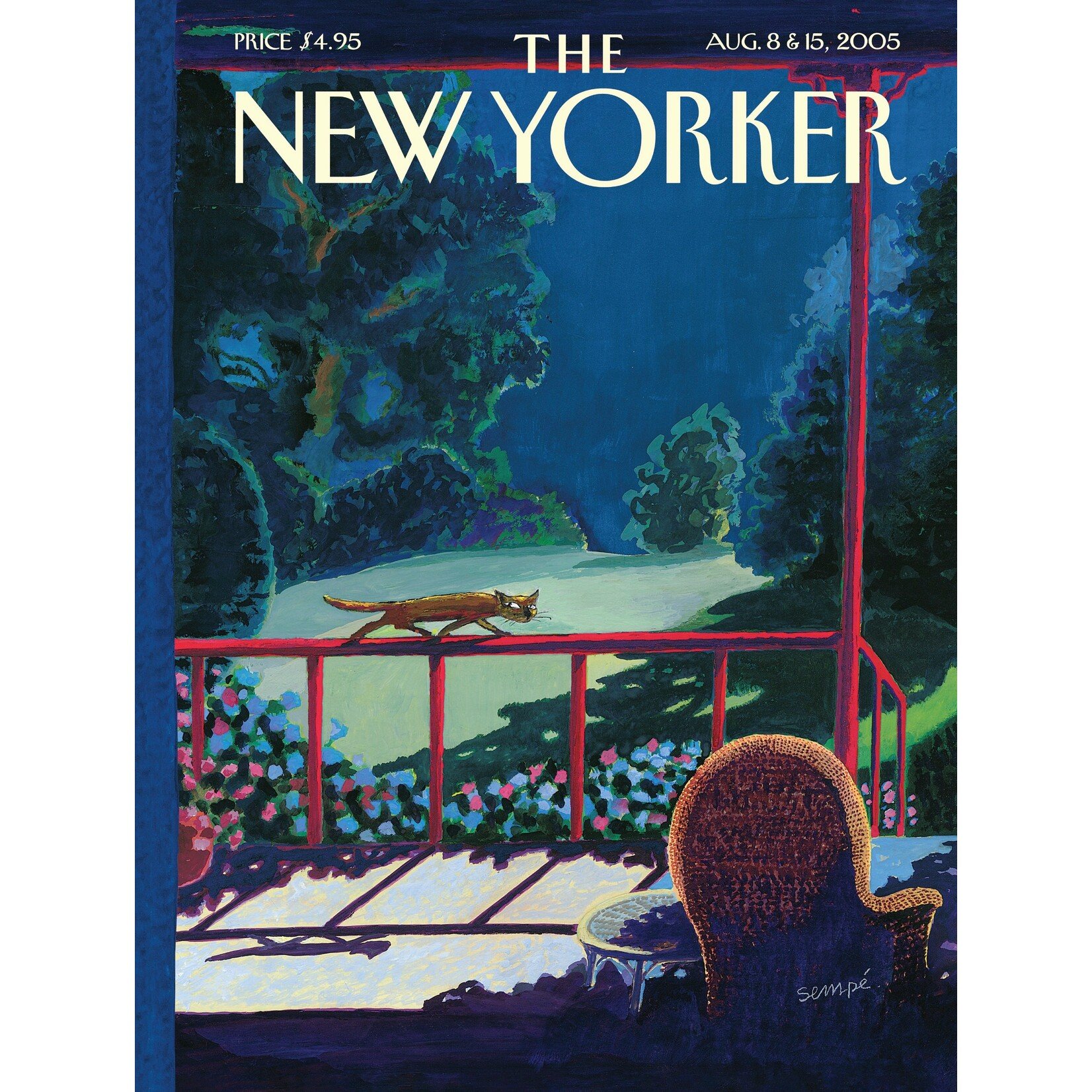 New York Puzzle Company Cat's Night Out Puzzle