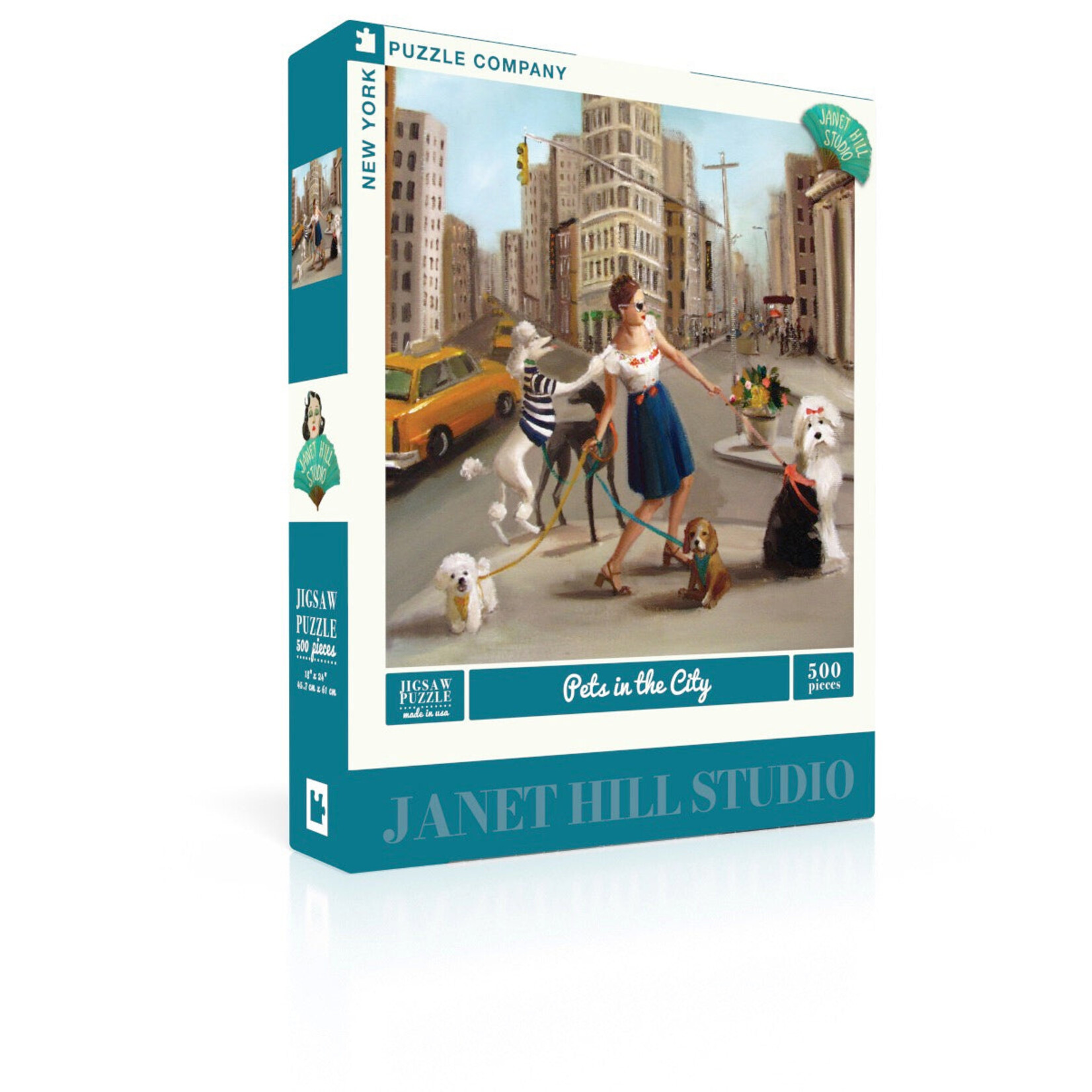 New York Puzzle Company Pets in the City Puzzle