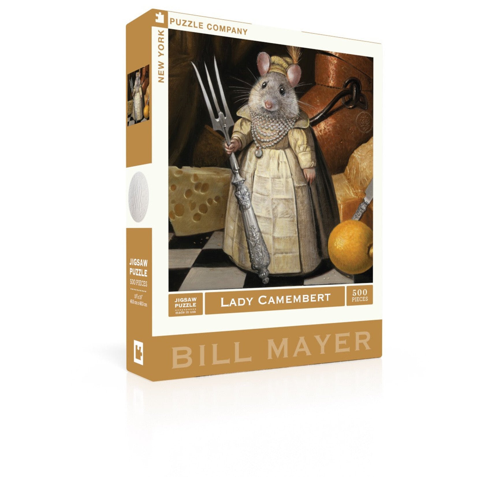 New York Puzzle Company Lady Camembert Puzzle
