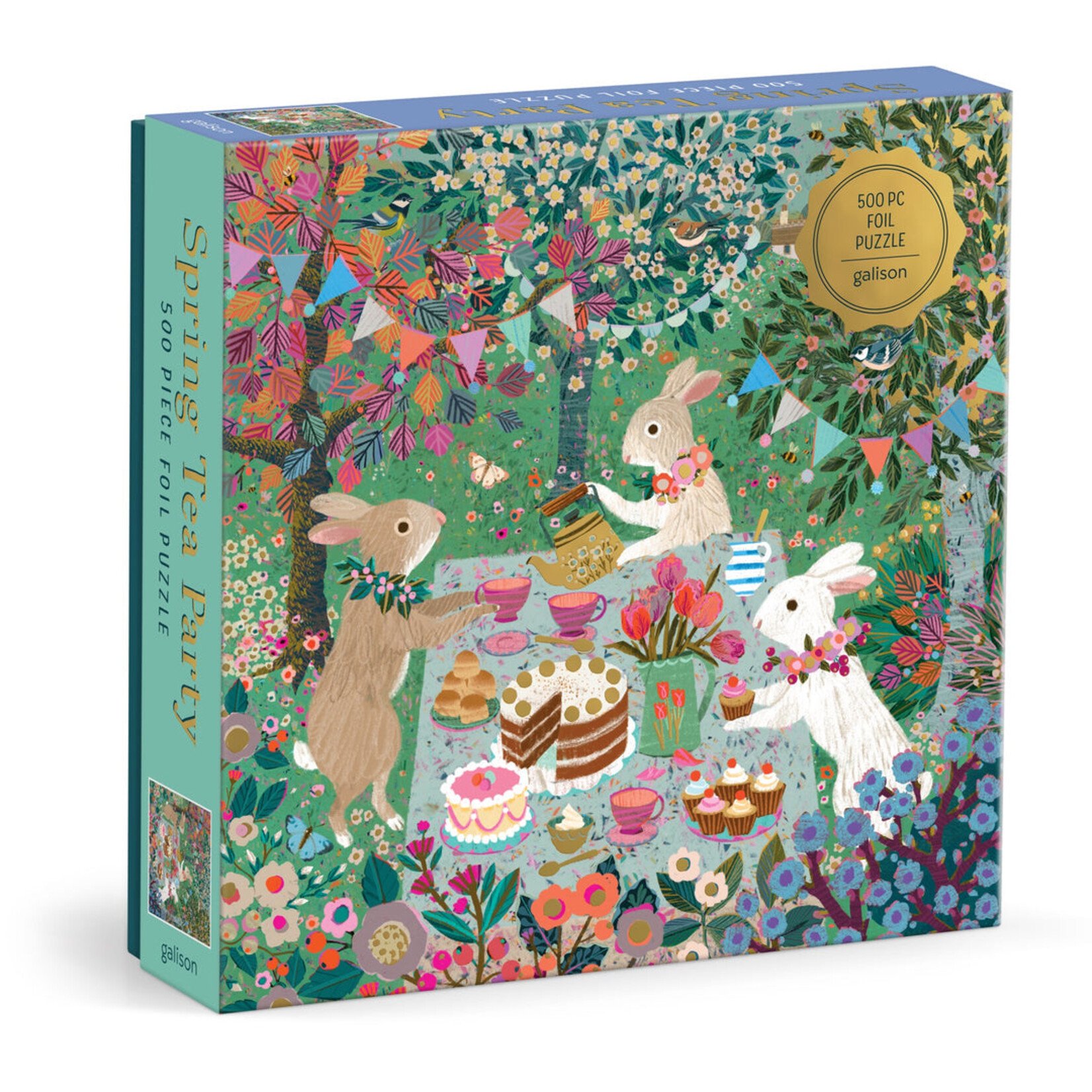Chronicle Books Spring Tea Party Puzzle