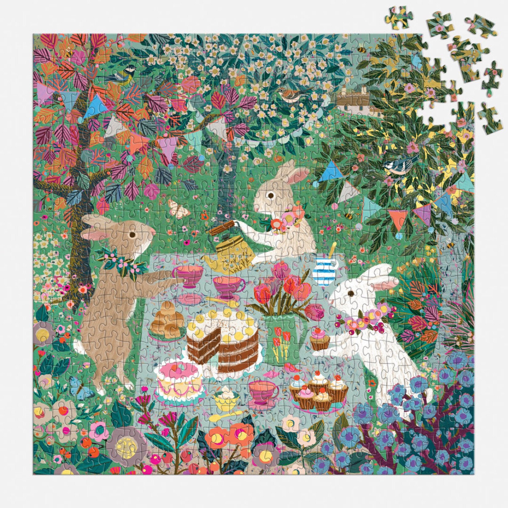 Chronicle Books Spring Tea Party Puzzle