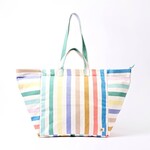 ori Marylebone Large Tote in Pastel Multistripe