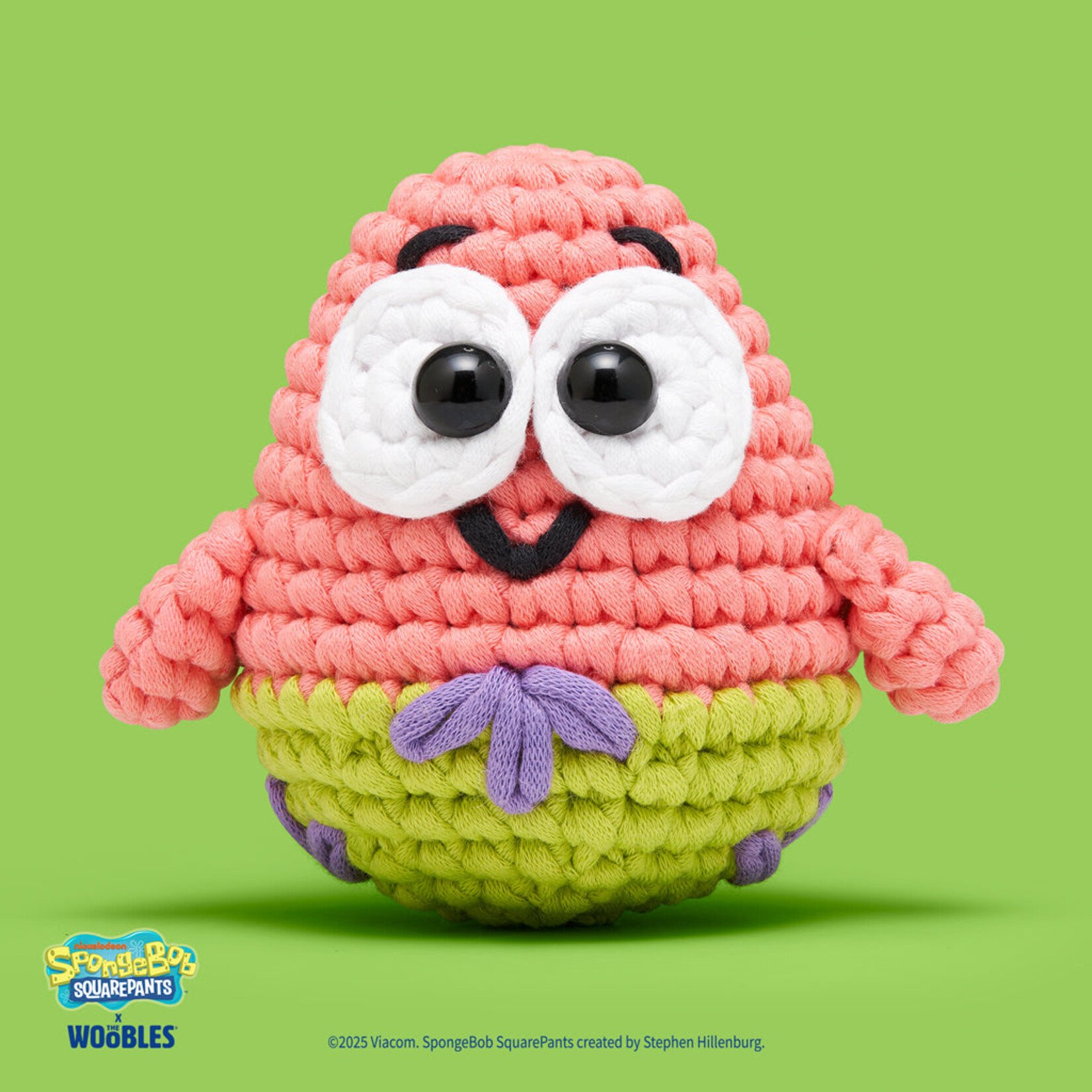 Woobles Patrick Star Beginner Crochet Kit