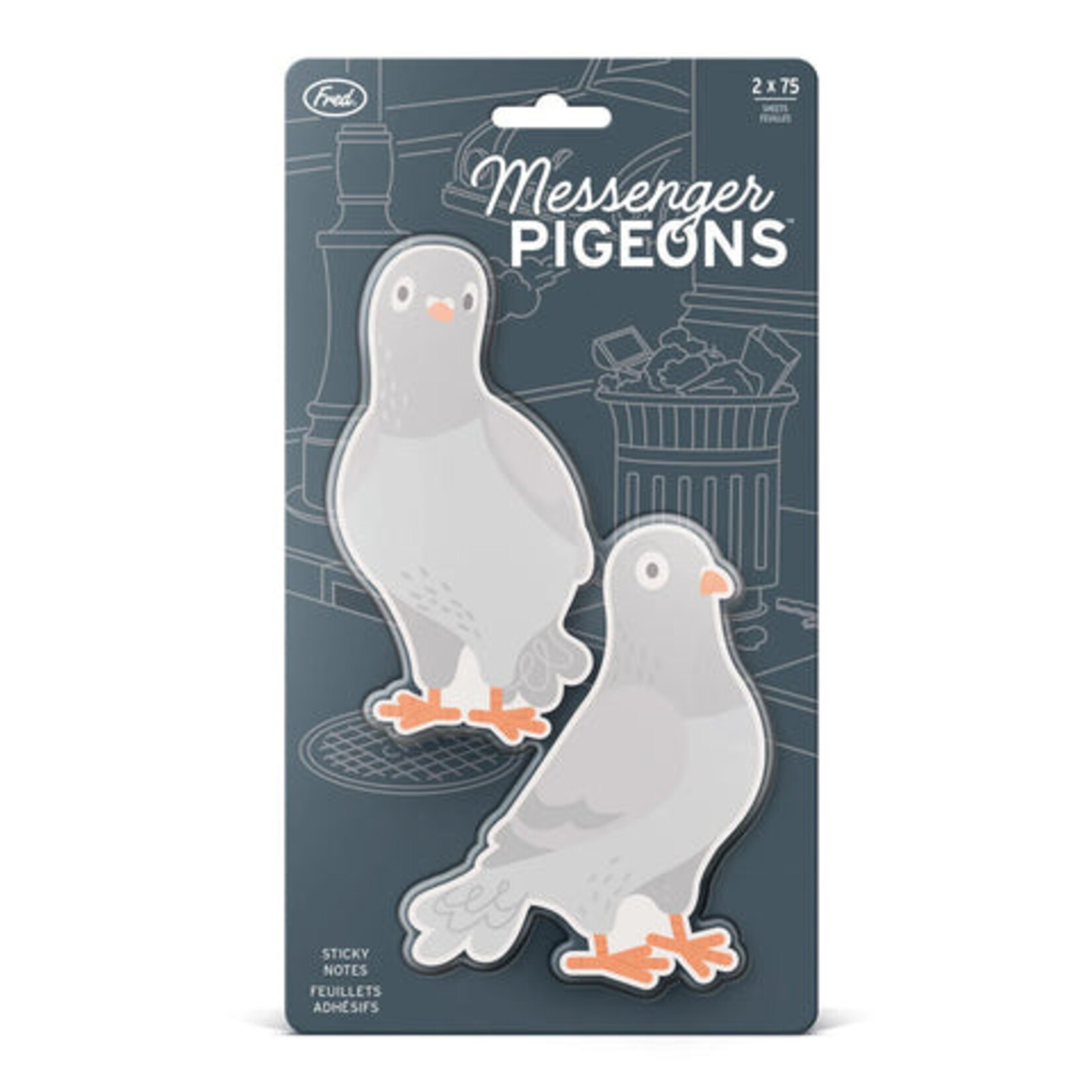 Fred & Friends Messenger Pigeons Sticky Notes
