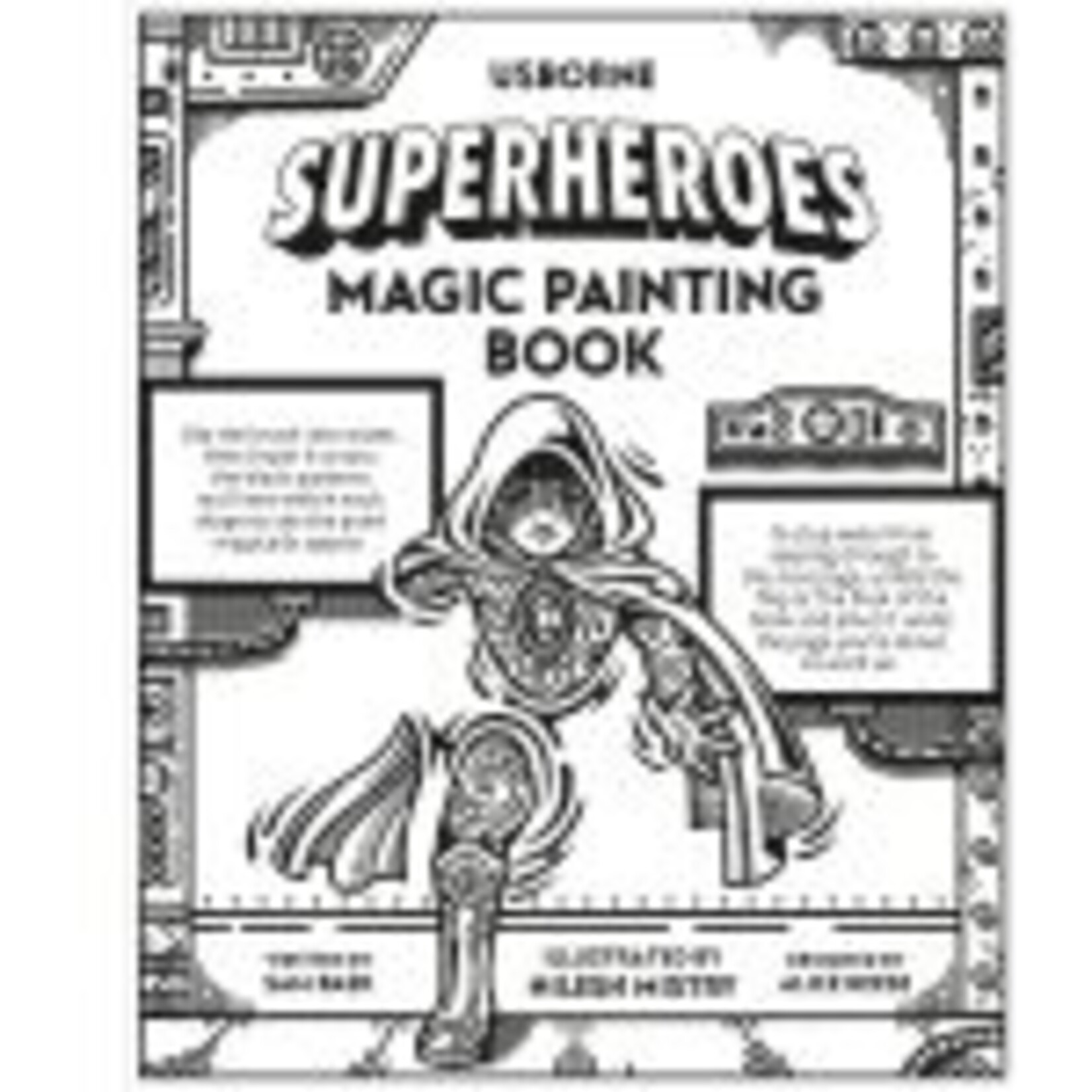 HarperCollins Superheroes Magic  Painting Book: Usborne