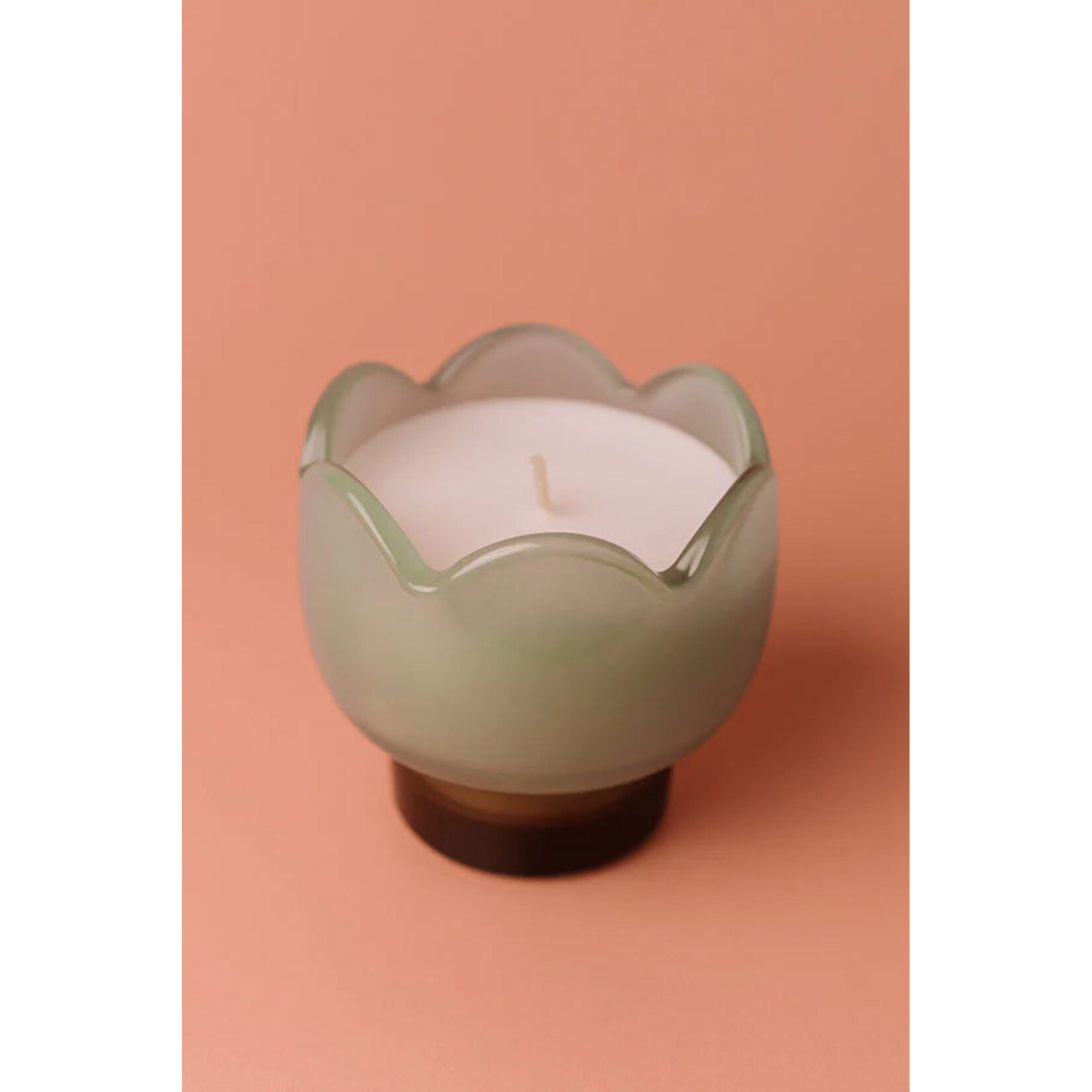 PADDYWAX Tulip Glass in Blue Wisteria & Willow