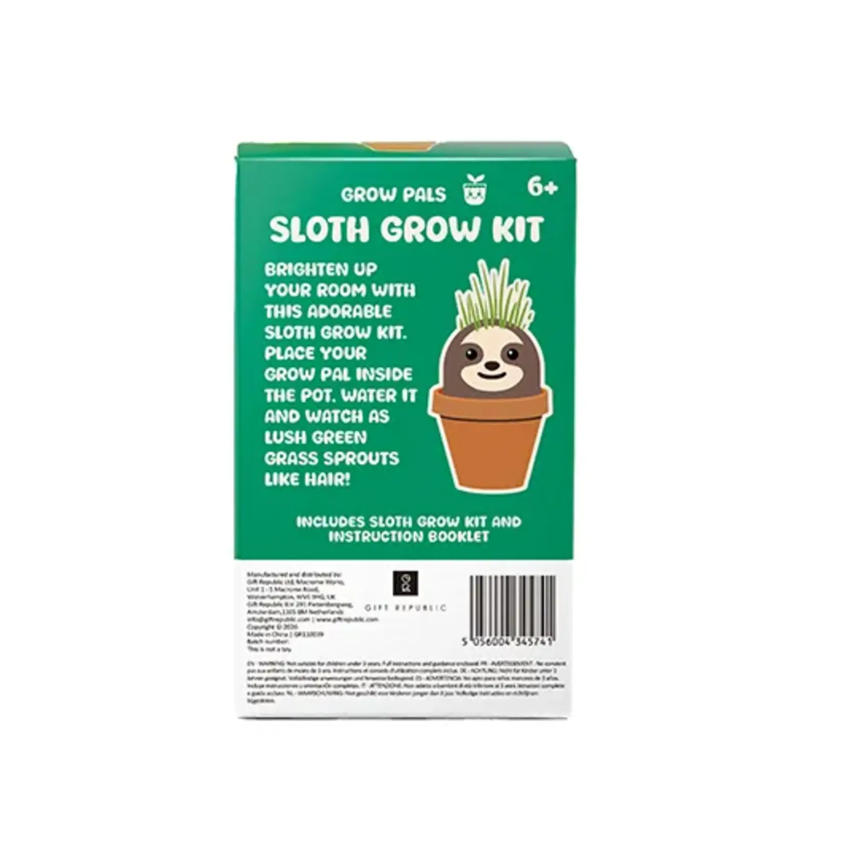 Gift Republic Sloth Garden Grow Pal