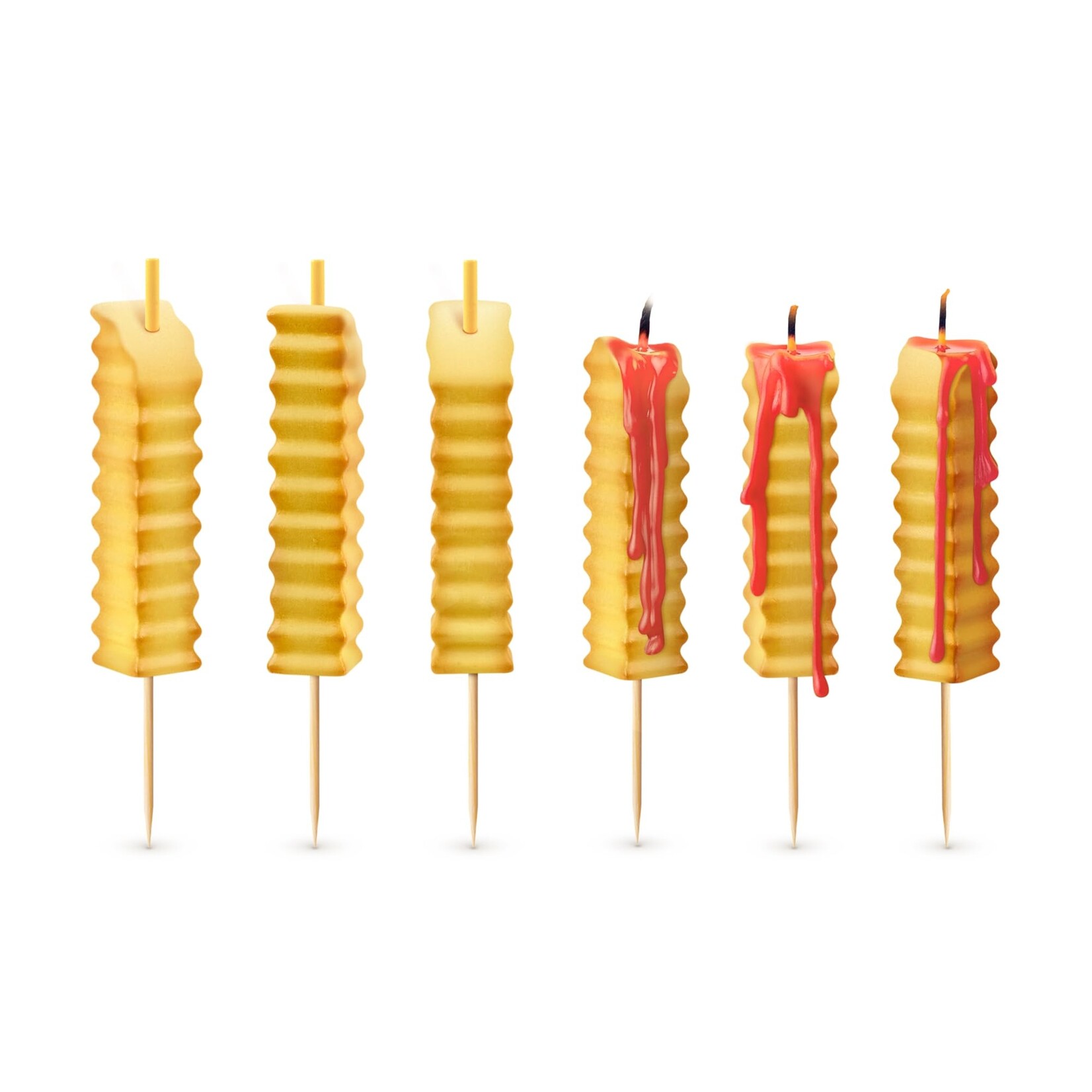 Fred & Friends Hot and Crispy French Fry Candles