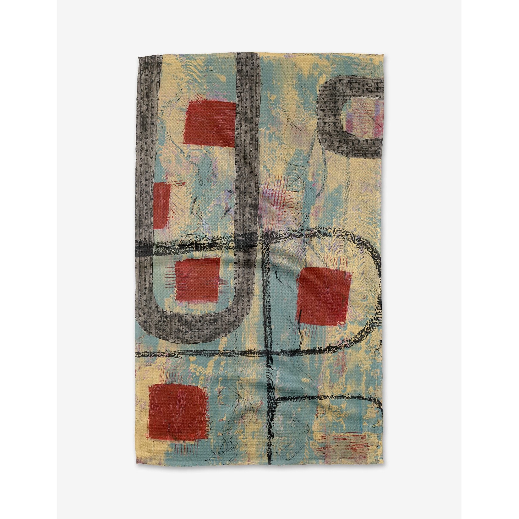 Geometry Hopscotch Geometry Tea Towel