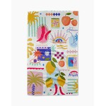 Geometry Italian Picnic Geometry Tea Towel