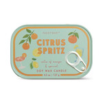 PADDYWAX Bistro Printed Tin in Citrus Spritz