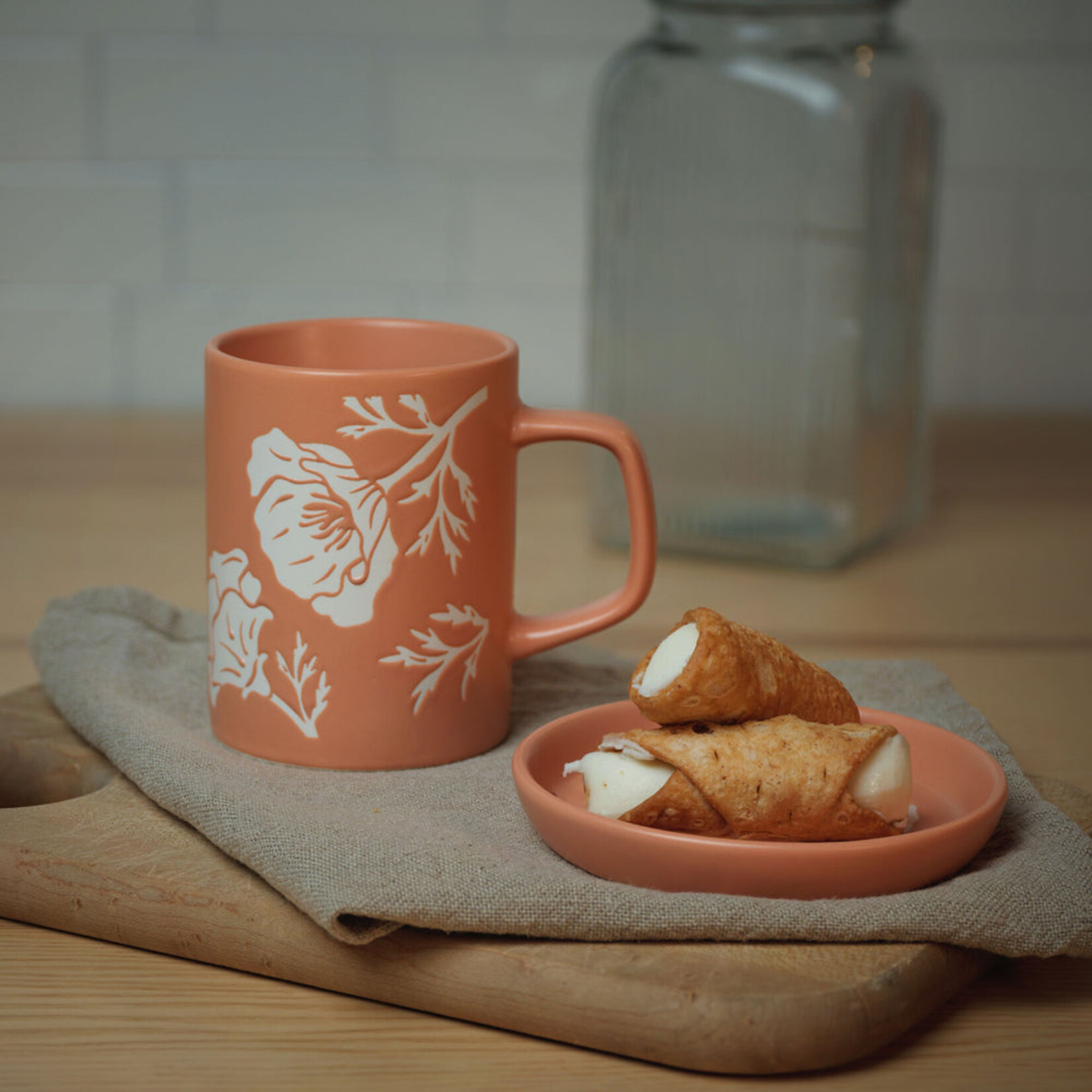 Poppy Cuppa Color Coaster