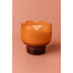 PADDYWAX Tulip Glass in Orange Garden & Grove