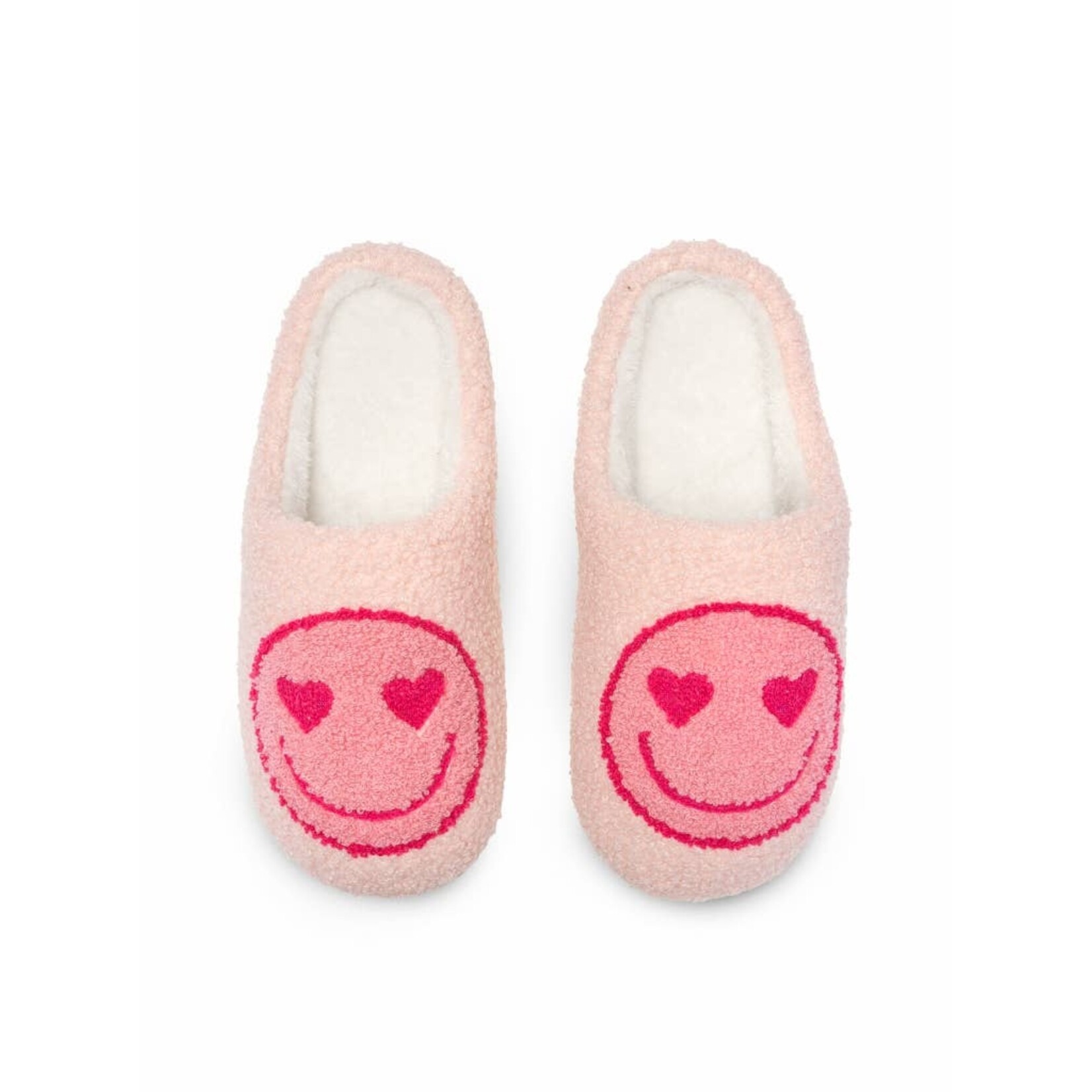 living royal Pink Happy Slippers M/L