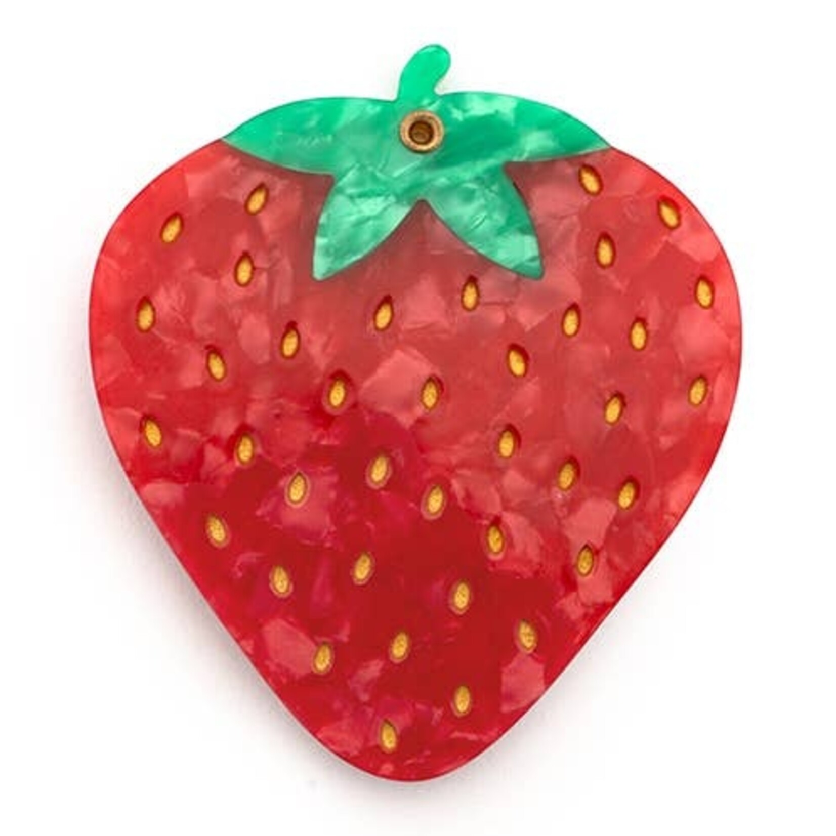 Strawberry Compact Mirror