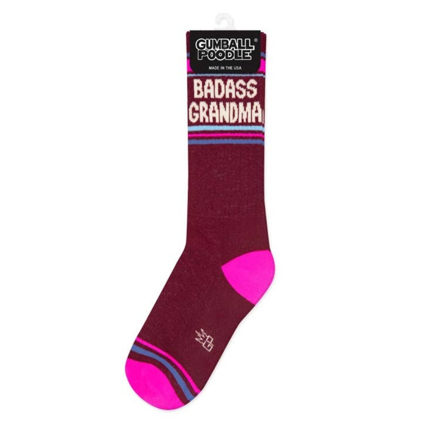Badass Grandma Unisex Gym Crew Socks