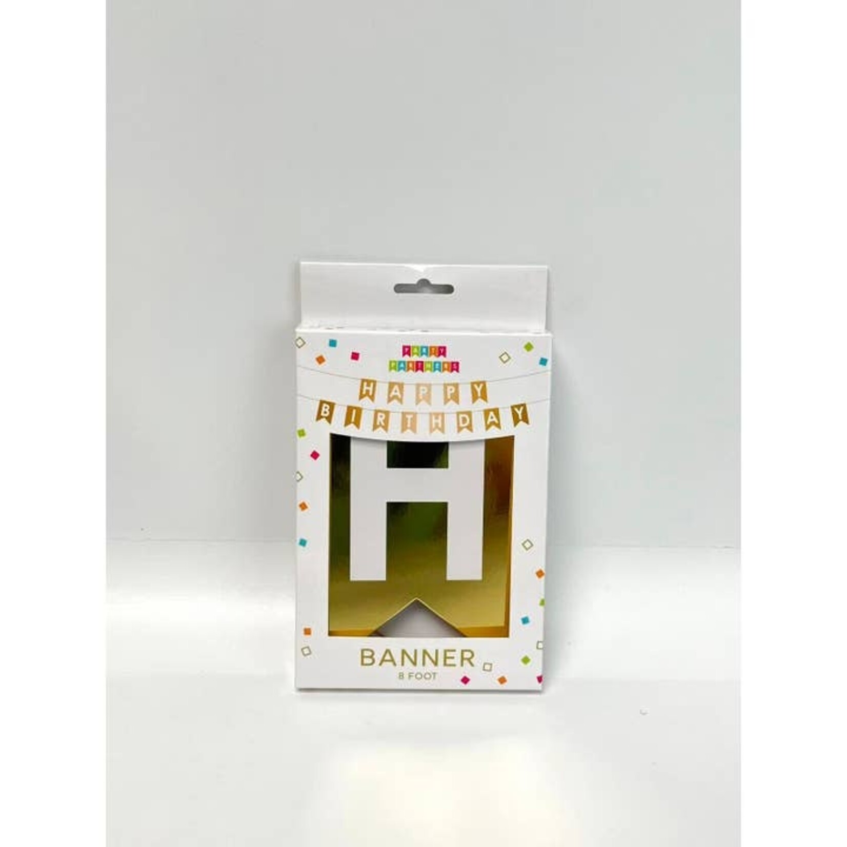 Party Partners Design Gold Foil Birthday Banner