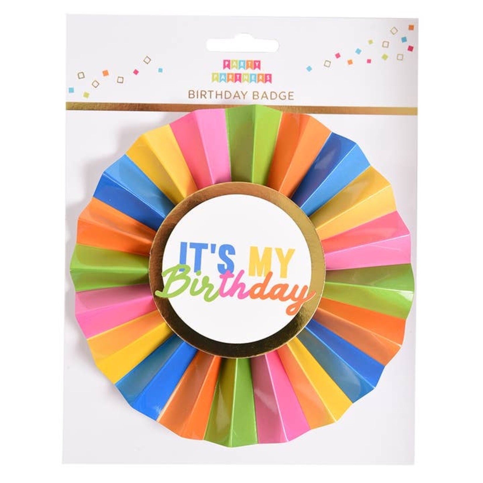 Talking Tables It's My Birthday Rainbow Badge