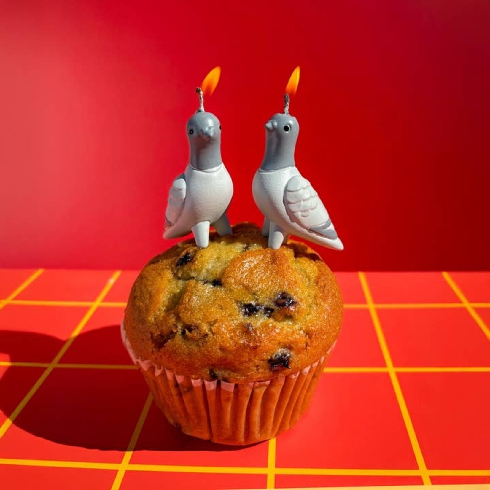 Fred & Friends Flock Party Pigeon Candles