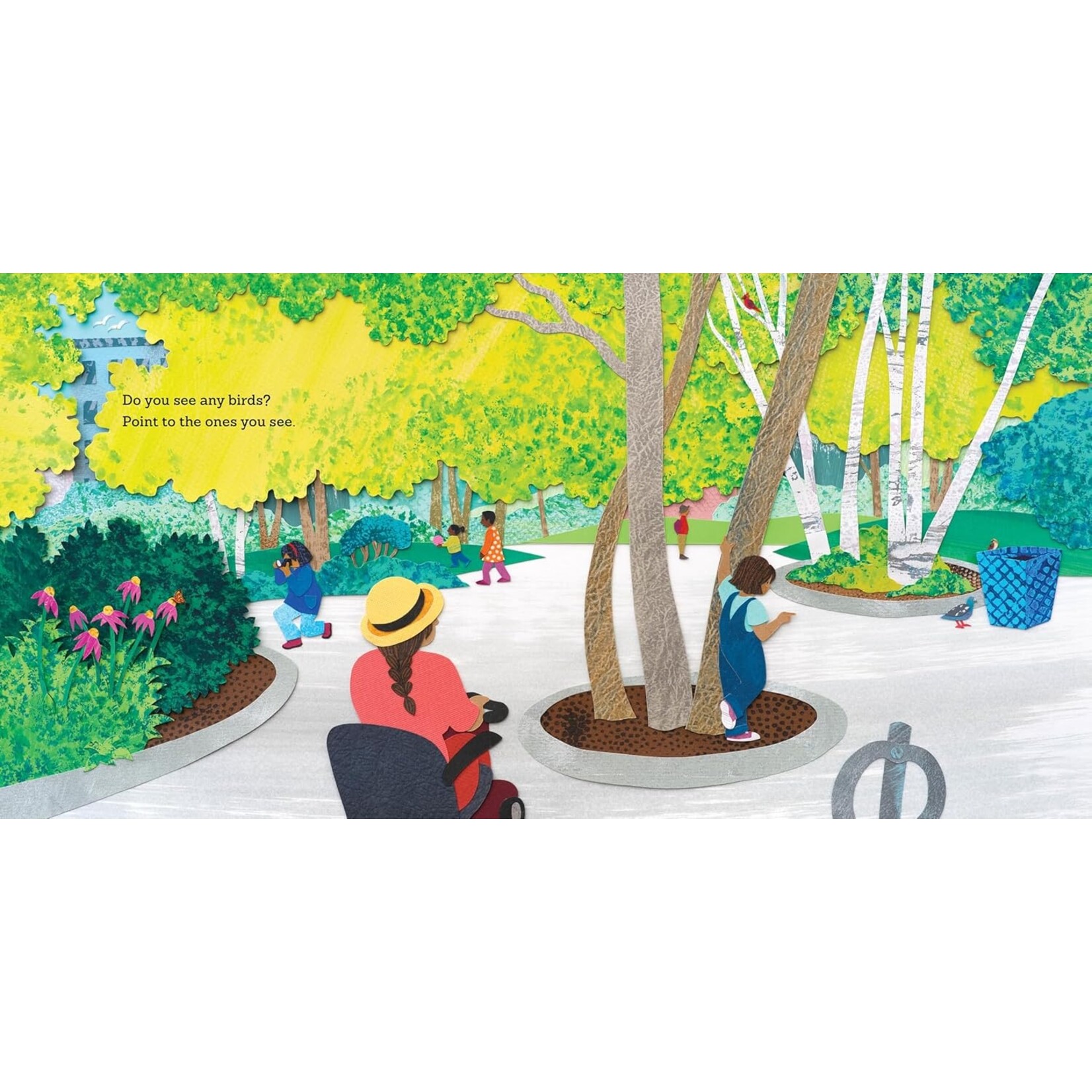 A Visit with the Birds: Hands-On Nature Book